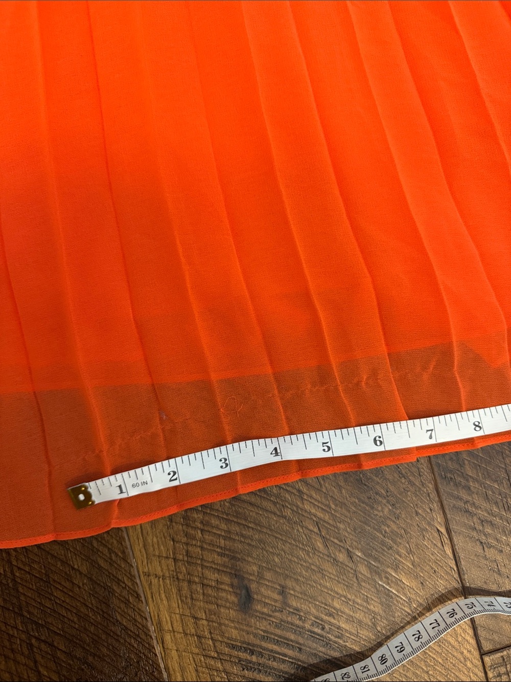 Jonathan Simkhai Sequoia SL Vneck Midi Dress in Flame - Picture 12 of 16